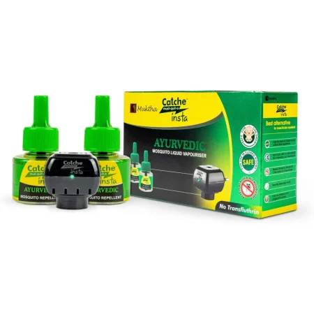 Catche insta Mosquito Repellent combo (2 Refill + 1 Machine)