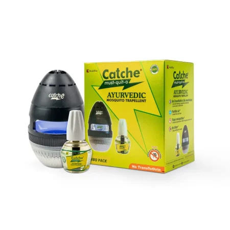 Catche Mosquito Trapellent combo (1 Device & 35ml Refill)