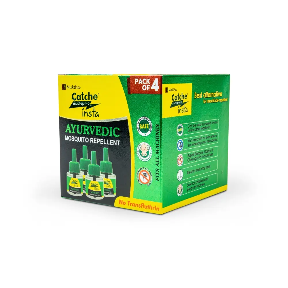 Catche Mosquito Repellent Refill (Pack of 4) - Image 5